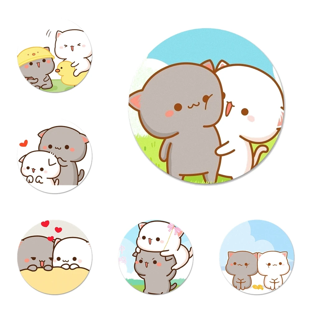 Новое поступление, милый mochi, персиковый Кот, значок для одежды, рюкзака, украшение, подарок
Новое поступление, милый mochi, персиковый Кот, значок для одежды, рюкзака, украшение, подарок