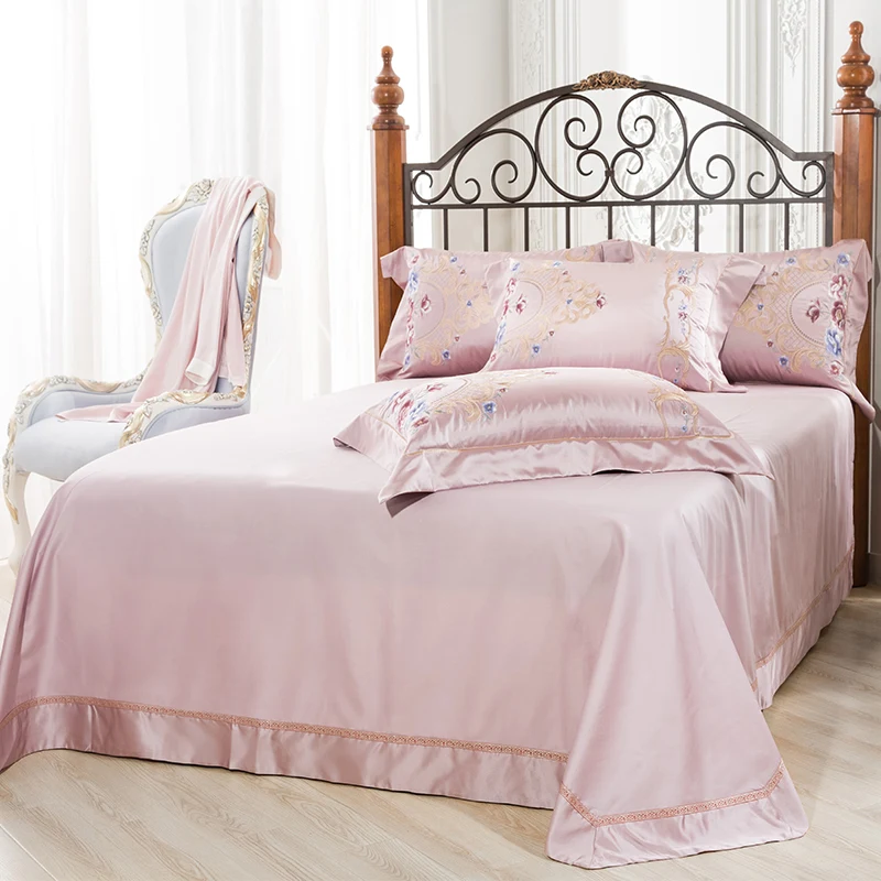 Luxury Pale Mauve White Gray Purple Silk Cotton Flowers Embroidery Palace Bedding Set Duvet Cover Bed sheet Bedspread Pillowcase
Luxury Pale Mauve White Gray Purple Silk Cotton Flowers Embroidery Palace Bedding Set Duvet Cover Bed sheet Bedspread Pillowcase