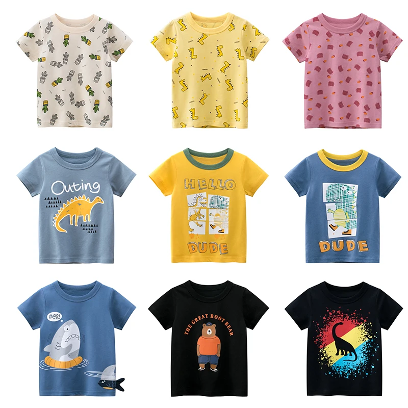Boys Kids T-Shirt Print Cartoon Dinosaur Girls Clothes Cotton Children New Tee 2021 Summer Tops Toddler Clothing Baby Tshirts
Boys Kids T-Shirt Print Cartoon Dinosaur Girls Clothes Cotton Children New Tee 2021 Summer Tops Toddler Clothing Baby Tshirts