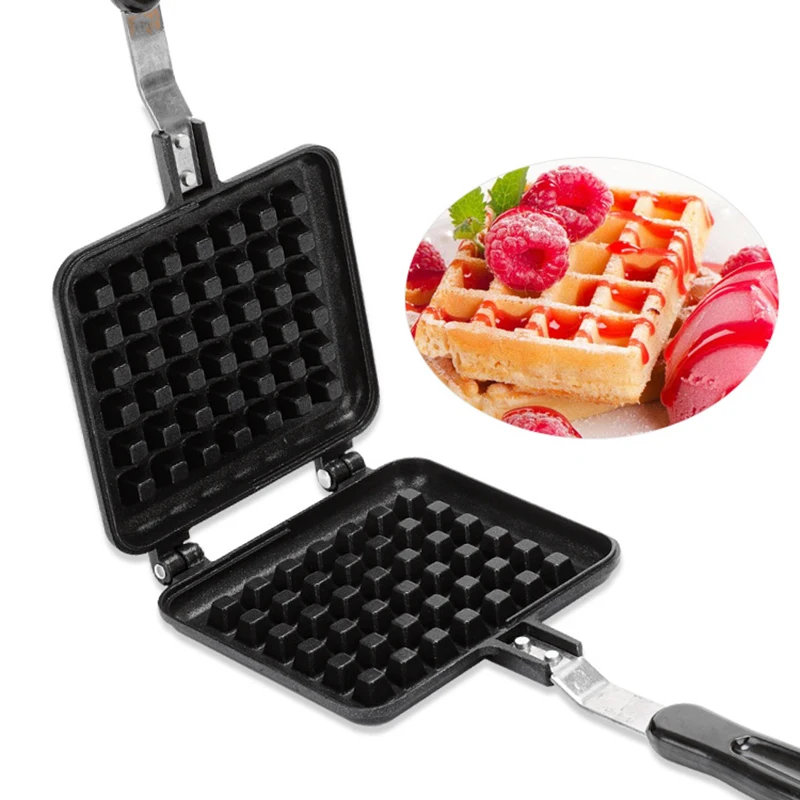 Kitchen Non-Stick Waffles Maker Machine Baking Mold Pan Bubble Egg Cake Oven Breakfast Waffle Machine Cake Maker Gas Stove Use
Kitchen Non-Stick Waffles Maker Machine Baking Mold Pan Bubble Egg Cake Oven Breakfast Waffle Machine Cake Maker Gas Stove Use
