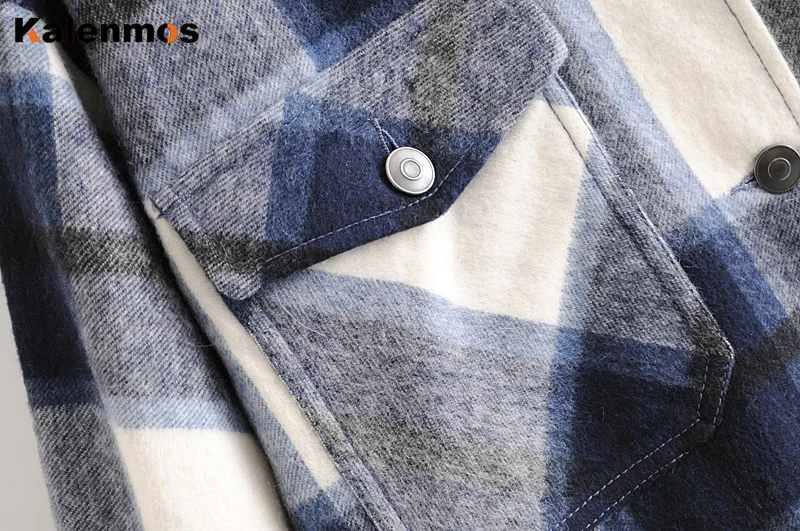 Plaid Coat Women Spring Fall Winter Warm Loose Jackets Basic Francais Korean Harajuku Work Streetwear Abrigos Mujer Invierno
Plaid Coat Women Spring Fall Winter Warm Loose Jackets Basic Francais Korean Harajuku Work Streetwear Abrigos Mujer Invierno
