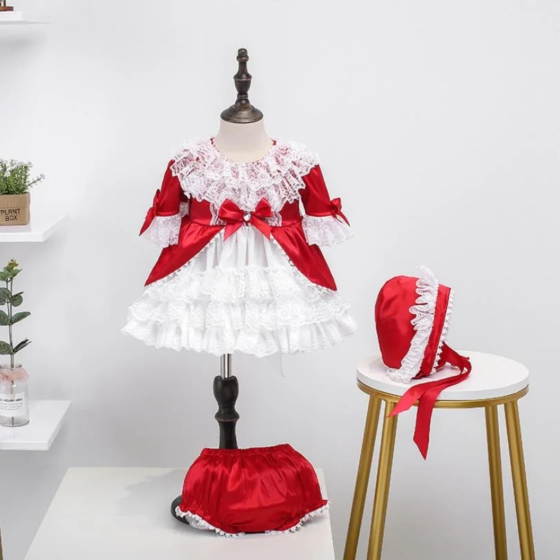 Girls Lolita Birthday Party Dress Spanish Princess Dress Palace Style Lace Stitching Dress for girls Vestidos Y3207
Girls Lolita Birthday Party Dress Spanish Princess Dress Palace Style Lace Stitching Dress for girls Vestidos Y3207