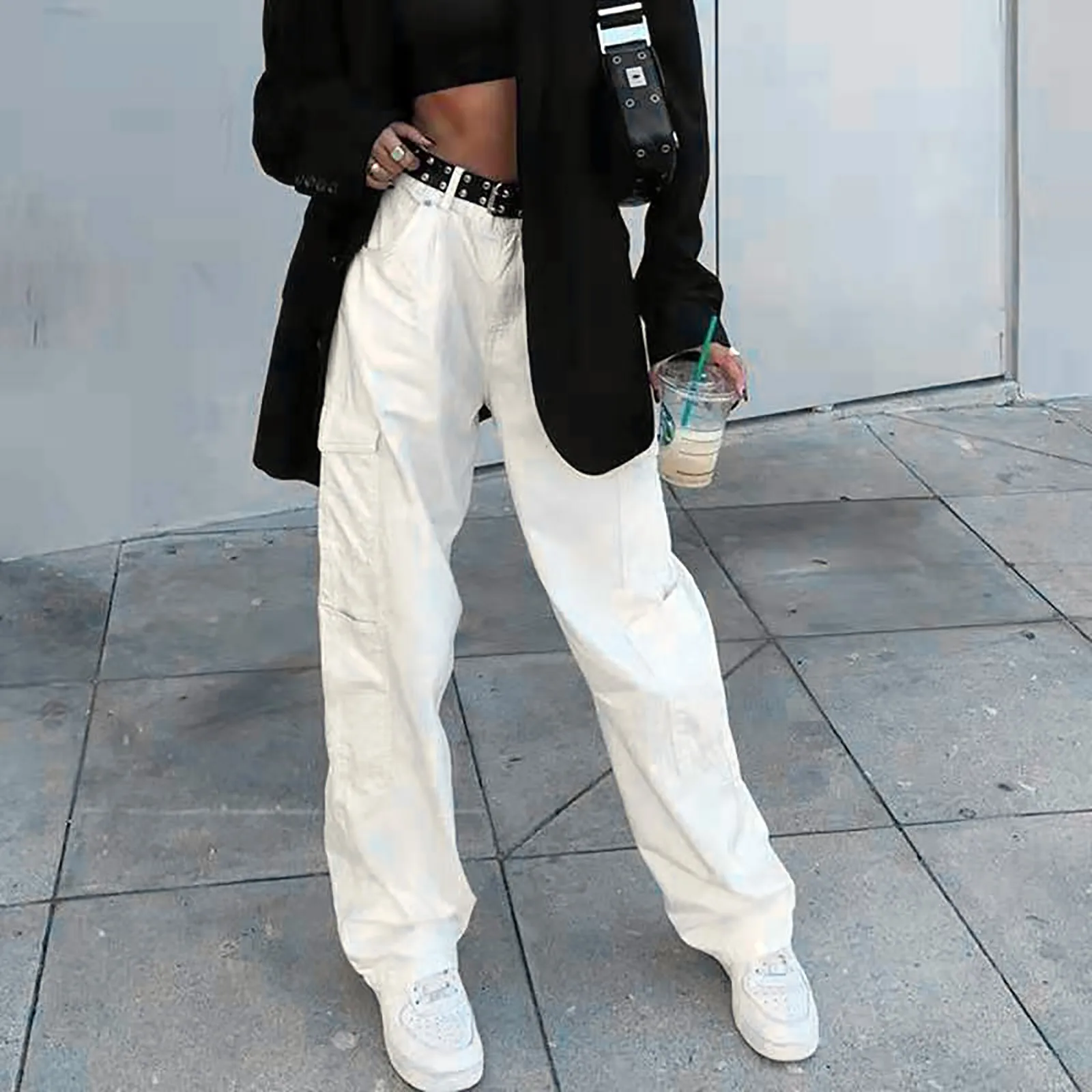 Women Jeans Vintage Baggy Streetwear Denim Loose Cargo Pants Korean Jean Casual Long Denim Bottom Mopping Trousers pantalon
Women Jeans Vintage Baggy Streetwear Denim Loose Cargo Pants Korean Jean Casual Long Denim Bottom Mopping Trousers pantalon