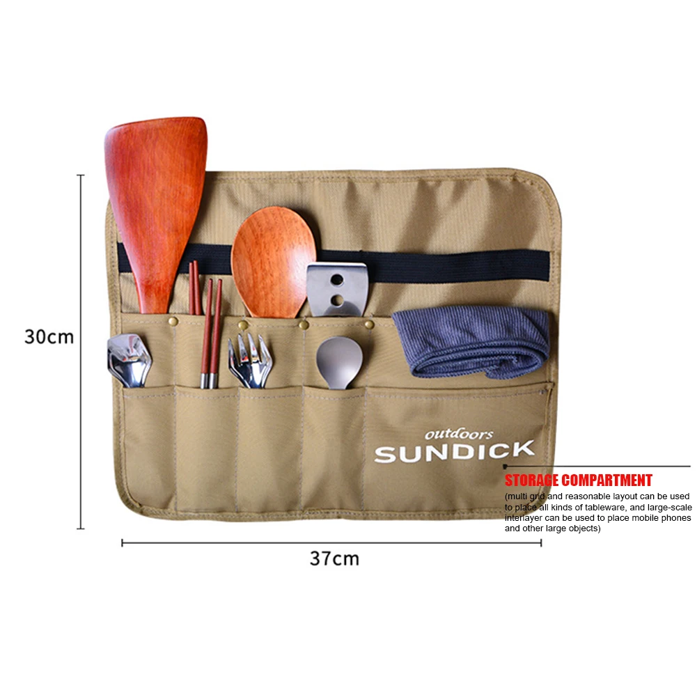1Pc 900D Oxford Cloth Camping Picnic Tableware Storage Bag Portable Barbecue Cutlery Organizer Hanging Holder Bags Outdoor Tools
1Pc 900D Oxford Cloth Camping Picnic Tableware Storage Bag Portable Barbecue Cutlery Organizer Hanging Holder Bags Outdoor Tools