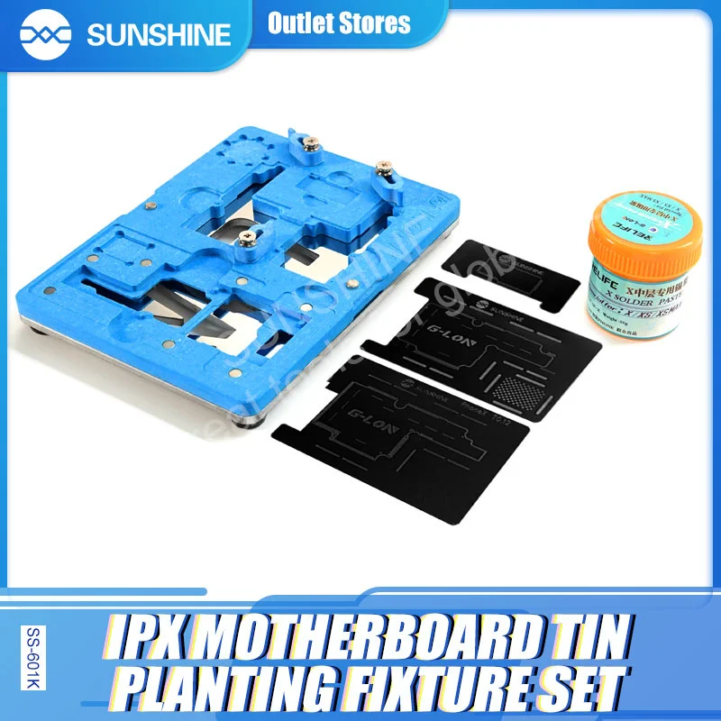 SS-601K Motherboard Tinning Repair Fixture Set Middle Layer Soldering Holder Duble-Sided Magnetic Fixed For iPhone X/XS/XSMAX
SS-601K Motherboard Tinning Repair Fixture Set Middle Layer Soldering Holder Duble-Sided Magnetic Fixed For iPhone X/XS/XSMAX