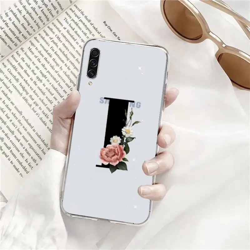 Alphabet Letter Flower Phone Case Transparent for Samsung s9 s10 s20 Huawei honor P20 P30 P40 xiaomi note mi 8 9 pro lite plus
Alphabet Letter Flower Phone Case Transparent for Samsung s9 s10 s20 Huawei honor P20 P30 P40 xiaomi note mi 8 9 pro lite plus