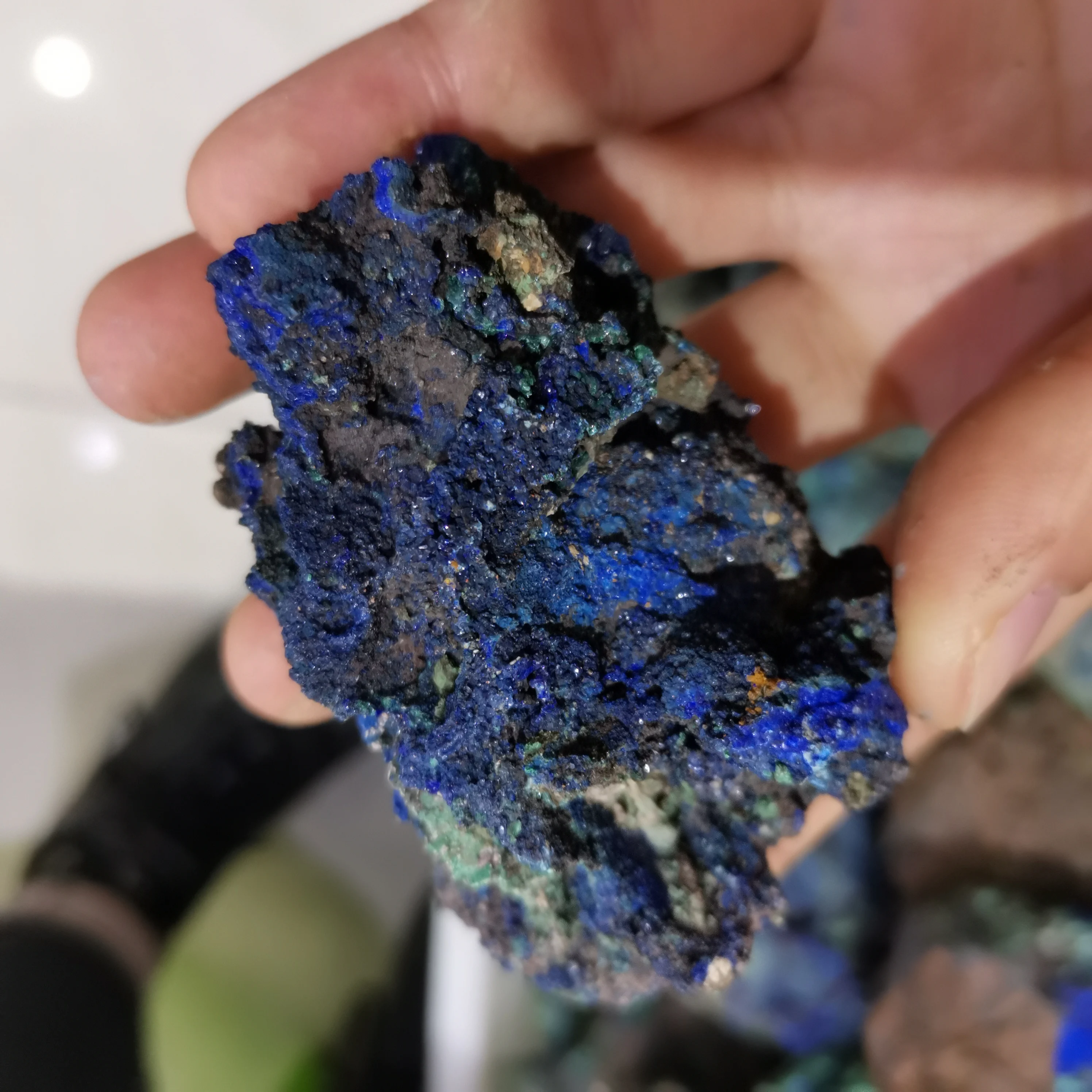 200g Rare Drop Shipping Natural Raw Natural Blue Azurite Quartz Mineral Meditation Reiki Healing Raw Mineral Crystal Specimen
200g Rare Drop Shipping Natural Raw Natural Blue Azurite Quartz Mineral Meditation Reiki Healing Raw Mineral Crystal Specimen