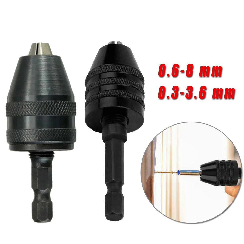 31x24x6.35mm Drill Chuck Metalworking Tools Equipment Aluminum Alloy Screwdriver
31x24x6.35mm Drill Chuck Metalworking Tools Equipment Aluminum Alloy Screwdriver