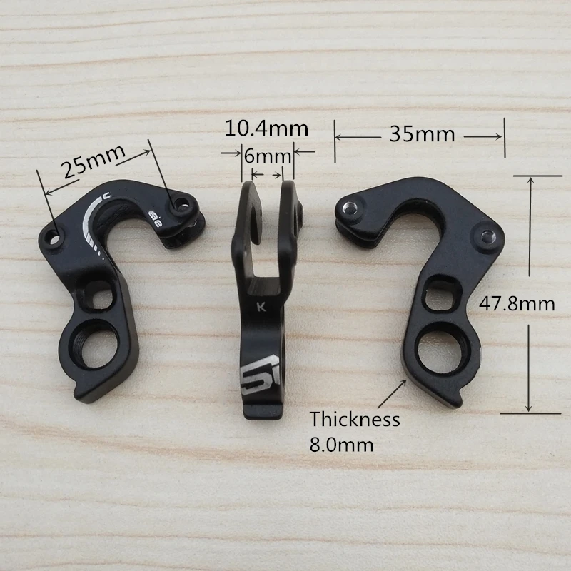 2pc Bicycle gear rear derailleur hanger For Cannondale KP158 SUPER SIX EVO SYNAPSE CARBON CAAD 10 MECH dropout carbon frame bike
2pc Bicycle gear rear derailleur hanger For Cannondale KP158 SUPER SIX EVO SYNAPSE CARBON CAAD 10 MECH dropout carbon frame bike