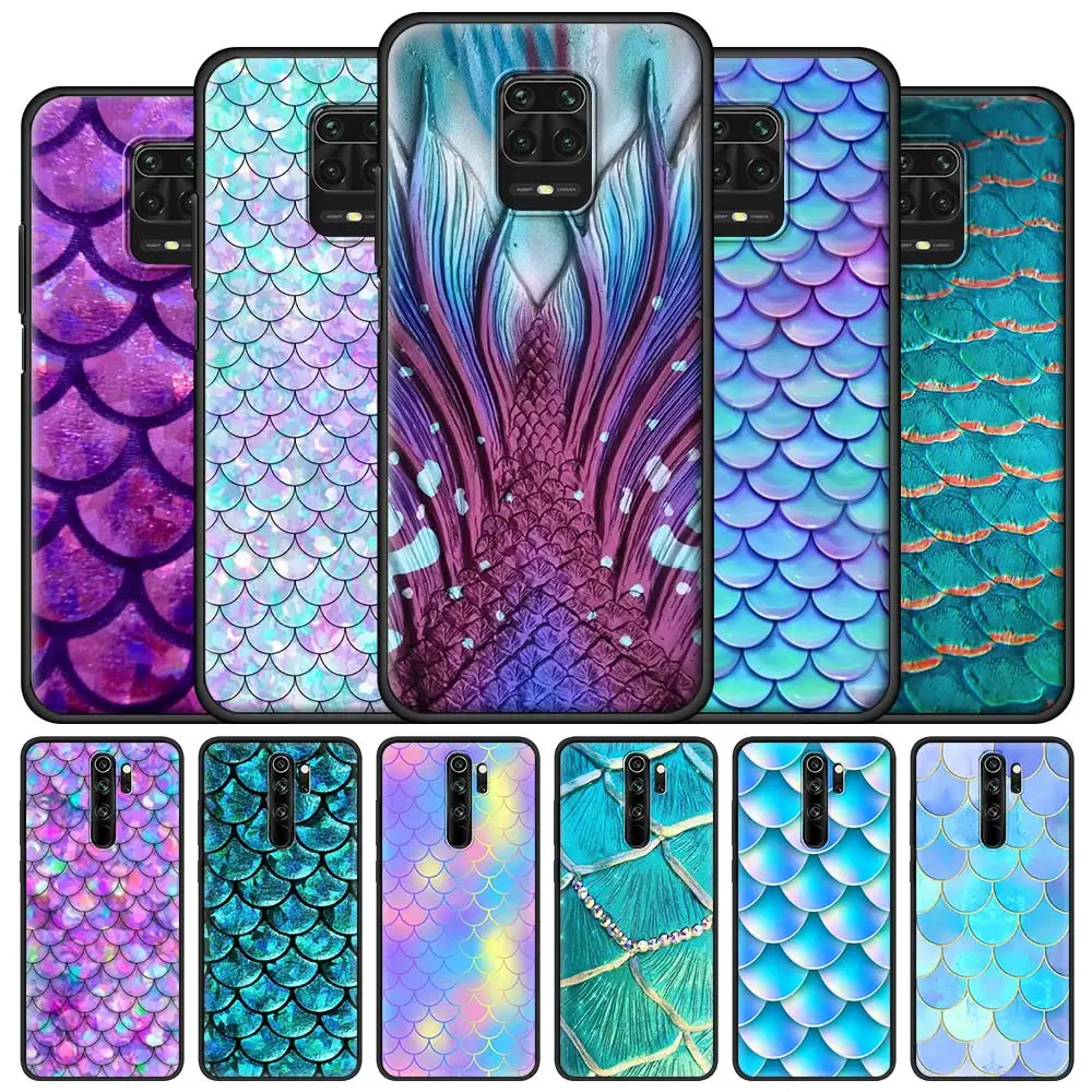 Mermaid Tail Scale Silicone Phone Case For Redmi Note 10 Pro Max 9 9S 9T 8 8T 7 Soft Cover for Redmi 9A 9C 8A 7A 6A Coque Casing
Mermaid Tail Scale Silicone Phone Case For Redmi Note 10 Pro Max 9 9S 9T 8 8T 7 Soft Cover for Redmi 9A 9C 8A 7A 6A Coque Casing