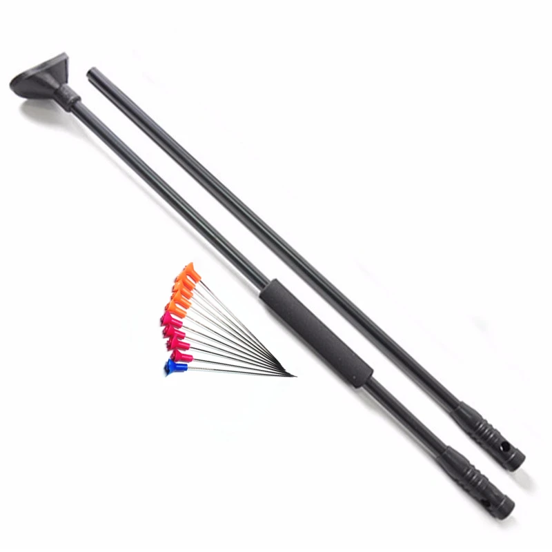 1 шт. для стрельбы из лука M50 Black Blowgun Slingshot Junction Tube и 20 металлические иглы Пена