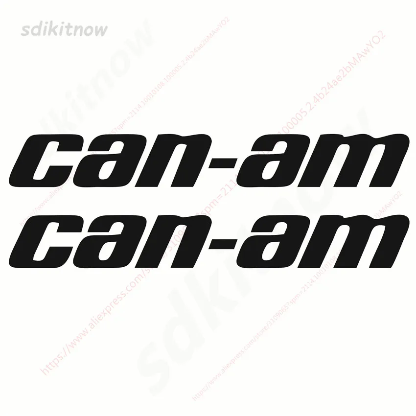 2 шт./лот ПВХ наклейки can-am canam стикер pro bikerecycle велосипед активность для автомобиля