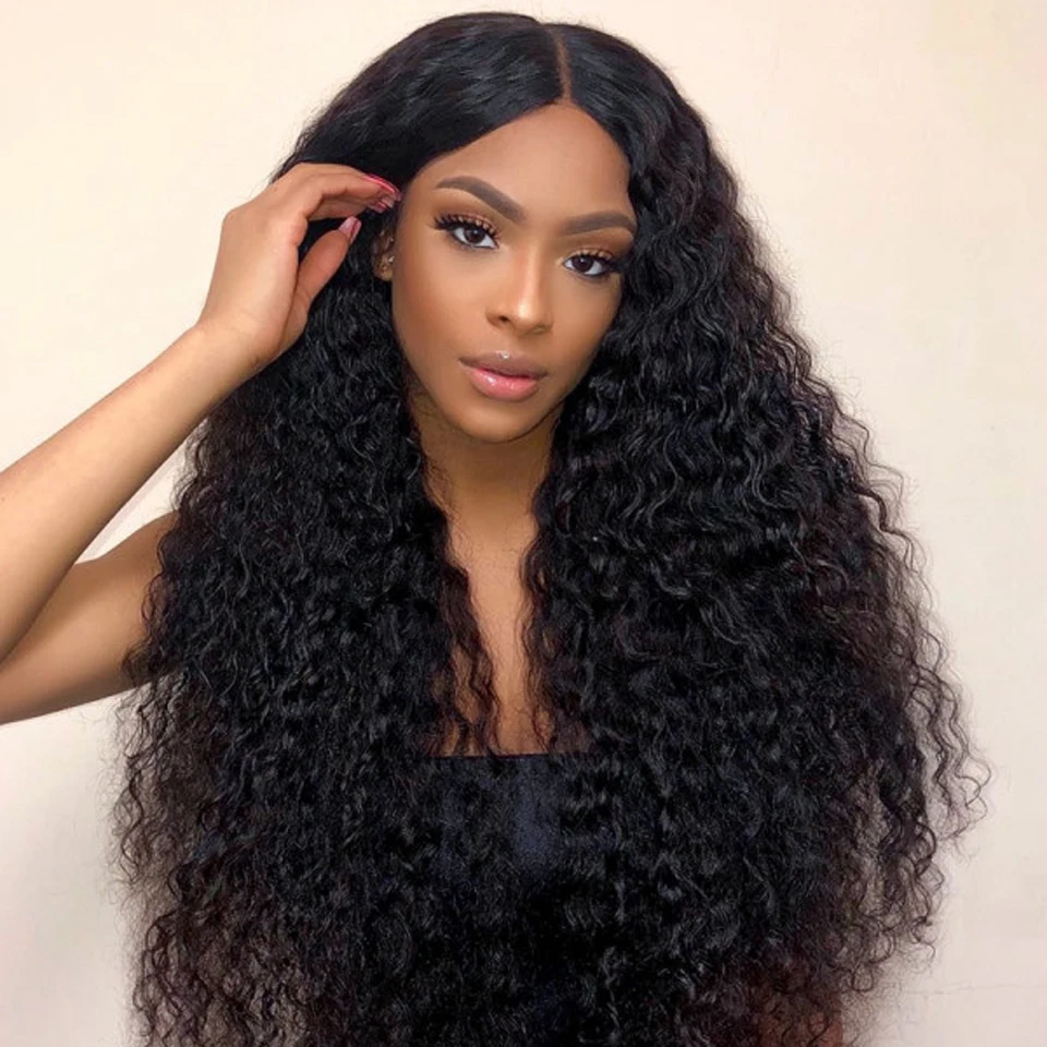 Deep Wave Wig 13X4 Lace Frontal Wigs Pre Plucked Glueless Remy 180 Density Brazilian Deep Curly Lace Front Human Hair Wigs
Deep Wave Wig 13X4 Lace Frontal Wigs Pre Plucked Glueless Remy 180 Density Brazilian Deep Curly Lace Front Human Hair Wigs