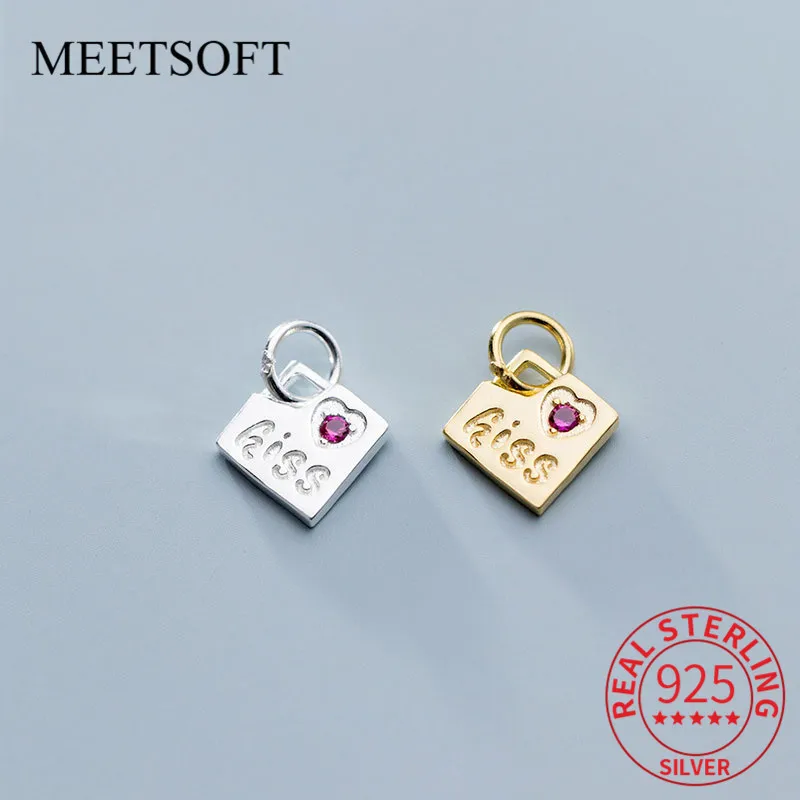 MEETSOFT офисные 925 Стерлинговое Серебро в форме квадрата знак с надписями «Pink» циркониевые амулеты DIY Ювелирные ожерелья ручной работы выгляди...
MEETSOFT офисные 925 Стерлинговое Серебро в форме квадрата знак с надписями «Pink» циркониевые амулеты DIY Ювелирные ожерелья ручной работы выгляди...