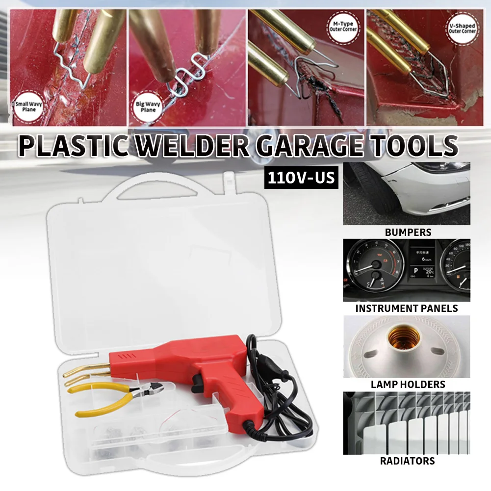 110-220V Plastic Welder Garage Tools Hot Staplers Machine Staple PVC Repairing Machine Car Bumper Repair Welding Gun Hot Stapler
110-220V Plastic Welder Garage Tools Hot Staplers Machine Staple PVC Repairing Machine Car Bumper Repair Welding Gun Hot Stapler