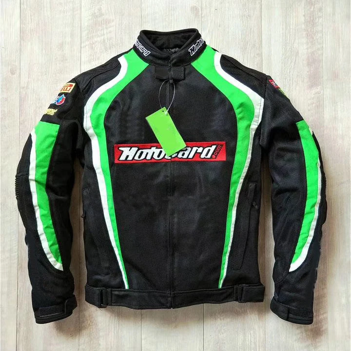 Men's Motorcycle Motocross protective Jacket For Kawasaki Team green Racing Motorbike Jacket Men
Men's Motorcycle Motocross protective Jacket For Kawasaki Team green Racing Motorbike Jacket Men