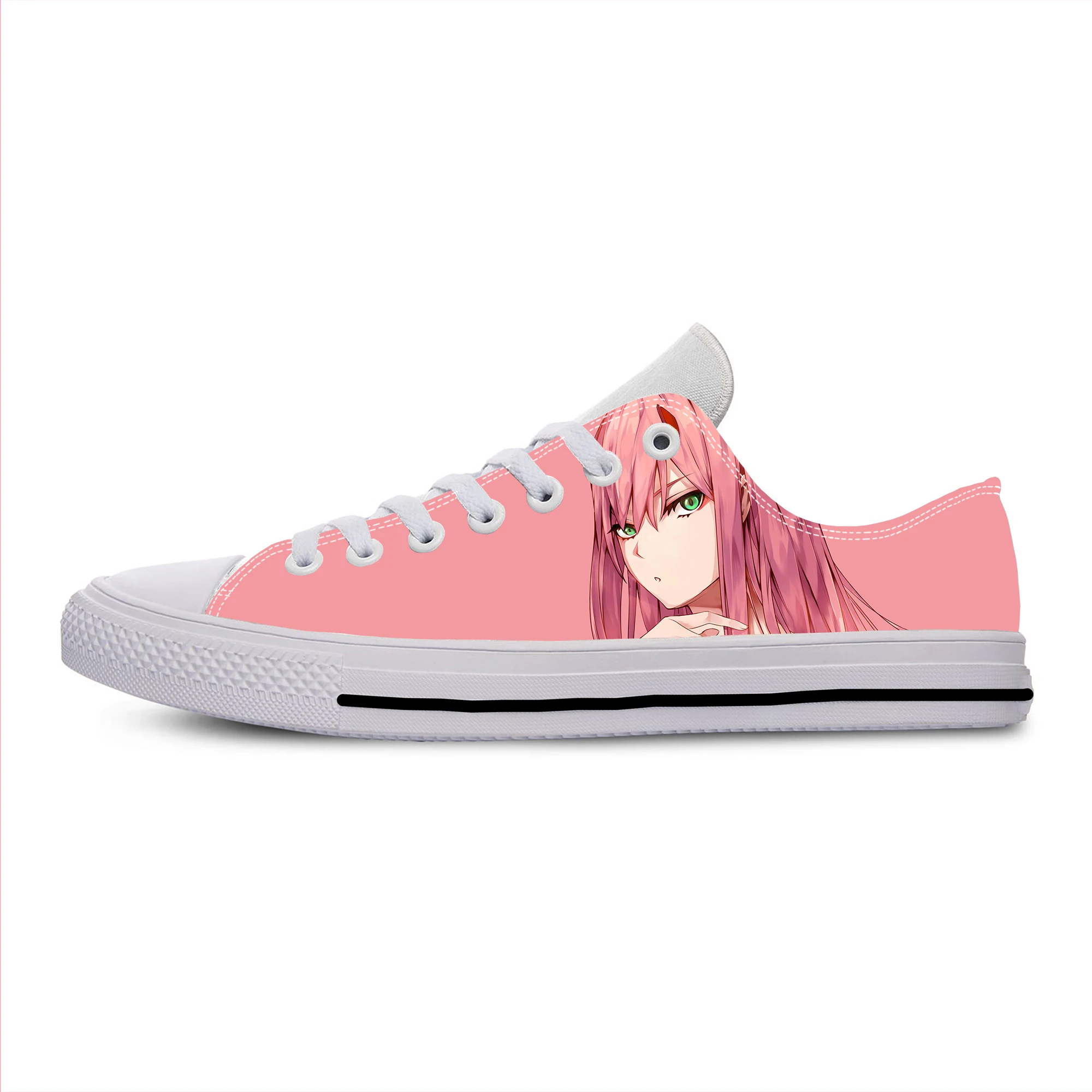 Japanese Anime Darling In The Franxx Zero Two Cute Casual Cloth Shoes Low Top Lightweight Breathable 3D Print Men Women Sneakers
Japanese Anime Darling In The Franxx Zero Two Cute Casual Cloth Shoes Low Top Lightweight Breathable 3D Print Men Women Sneakers