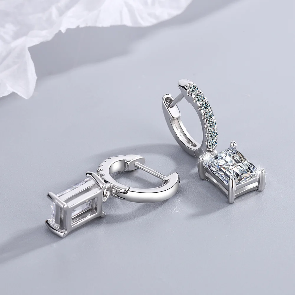 Серьги из серебра 100% пробы с бриллиантами, ювелирные изделия из драгоценных камней, женские серьги Oreja, бижутерия из твердого серебра 925 проб...
Серьги из серебра 100% пробы с бриллиантами, ювелирные изделия из драгоценных камней, женские серьги Oreja, бижутерия из твердого серебра 925 проб...