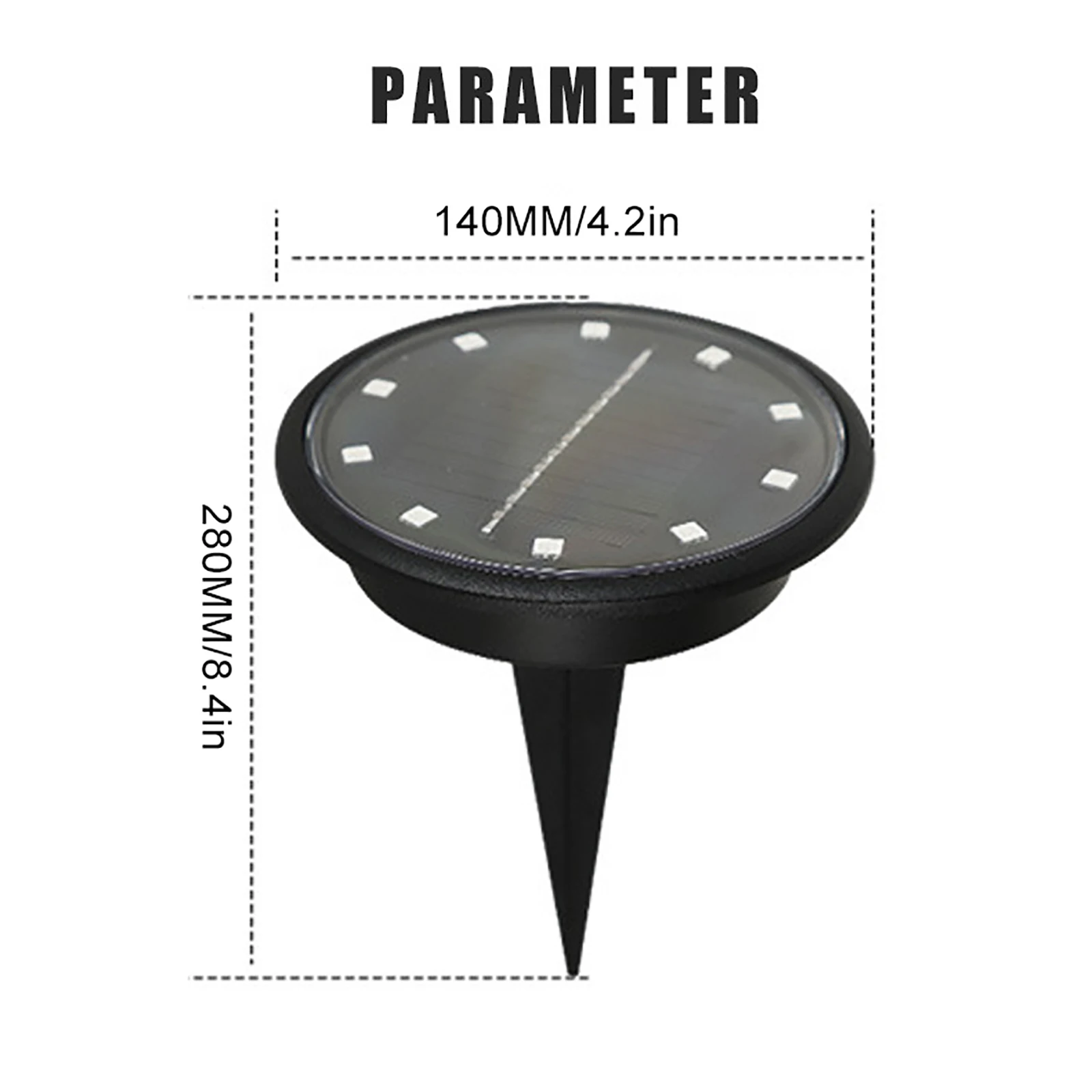 LED Solar Ground Lights-4 Packs Outdoor Waterproof Lam, Decor Lighting For Garden Landscape Lawn Pathway Yard Deck Fences
LED Solar Ground Lights-4 Packs Outdoor Waterproof Lam, Decor Lighting For Garden Landscape Lawn Pathway Yard Deck Fences