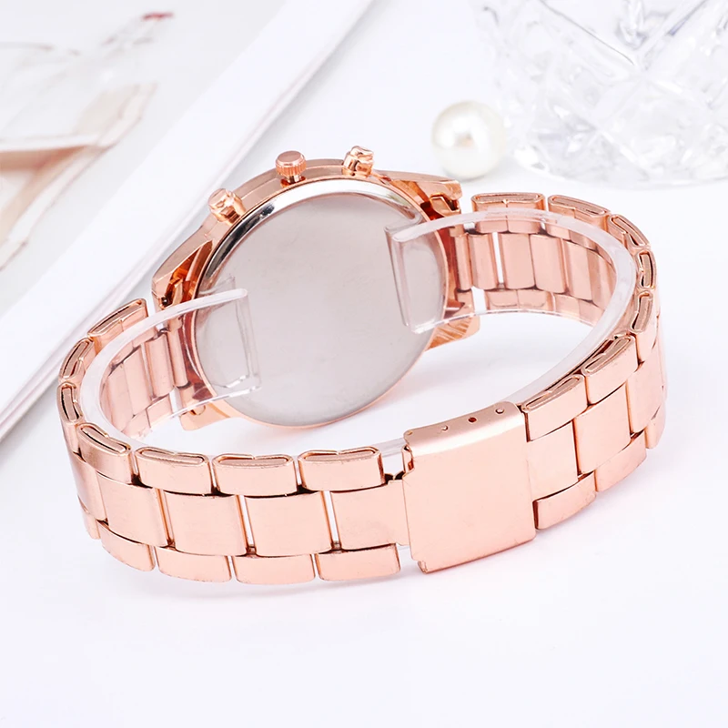 Women Watch Luxury Fashion Geneva Diamond crystal Studded Steel Three Eyes Quartz Watch Relojes Mujer Watch for women
Women Watch Luxury Fashion Geneva Diamond crystal Studded Steel Three Eyes Quartz Watch Relojes Mujer Watch for women