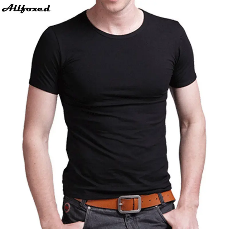 Brand New Men's T Shirt Summer Men tshirt Pure Color Lycra Cotton Short Sleeved T-Shirt Male Round Neck Tops Bottoming Shirt
Brand New Men's T Shirt Summer Men tshirt Pure Color Lycra Cotton Short Sleeved T-Shirt Male Round Neck Tops Bottoming Shirt