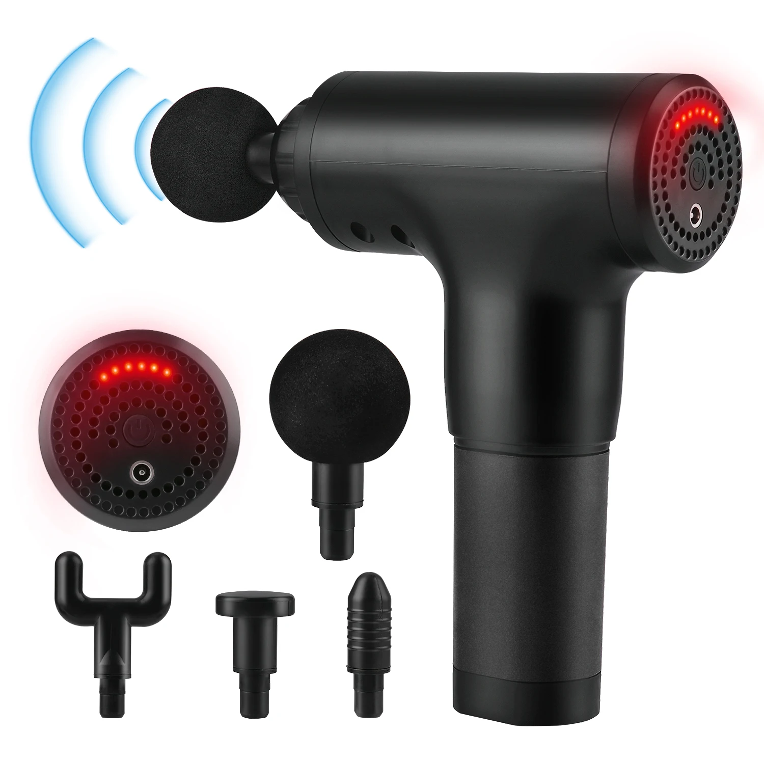 HF-280 Fascial Gun 6-Level Variable Frequency Vibration Muscle Massager for Pain Relief Portable Handheld Electric Body Massager
HF-280 Fascial Gun 6-Level Variable Frequency Vibration Muscle Massager for Pain Relief Portable Handheld Electric Body Massager