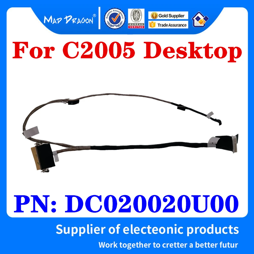 New Original DC020020U00 AlA10 For Lenovo C2005 Desktop LCD LED Display Ribbon cable LCD Video Screen Flex Cable
New Original DC020020U00 AlA10 For Lenovo C2005 Desktop LCD LED Display Ribbon cable LCD Video Screen Flex Cable