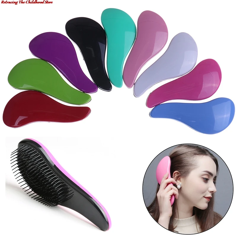 Detangling Hair Brush Combs Salon Gentle Anti-static Brush Tangle Wet Dry Bristles Handle Tangle Curly Baby Kids and Women
Detangling Hair Brush Combs Salon Gentle Anti-static Brush Tangle Wet Dry Bristles Handle Tangle Curly Baby Kids and Women