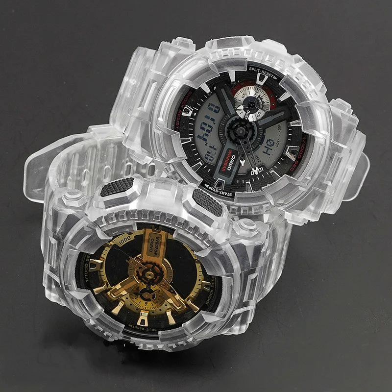 Прочный ремешок + чехол для Casio G-shock GD100 GA110 GLS-120 Силиконовый водонепроницаемый спортивный ремешок для наручных часов с защитой от пота и паде...
Прочный ремешок + чехол для Casio G-shock GD100 GA110 GLS-120 Силиконовый водонепроницаемый спортивный ремешок для наручных часов с защитой от пота и паде...