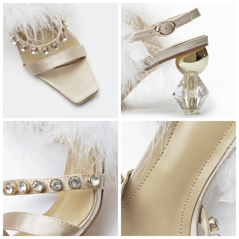 SIMLOVEYO 2020 Summer Furry heeled Sandals crystal Strange Heels Buckle Strap Rhinestone Plus size 34-42 Leisure B1819
SIMLOVEYO 2020 Summer Furry heeled Sandals crystal Strange Heels Buckle Strap Rhinestone Plus size 34-42 Leisure B1819