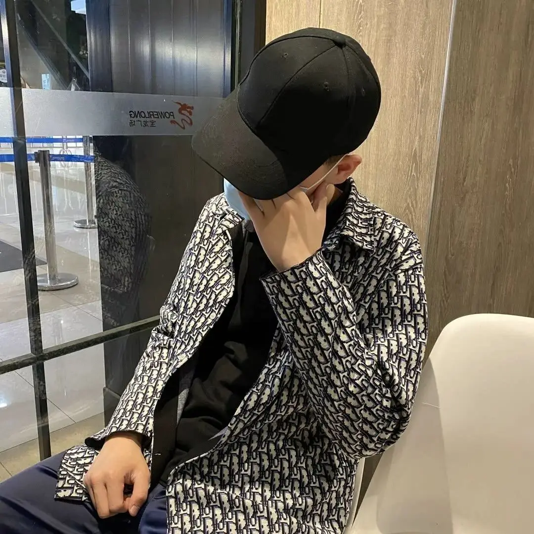 Printed Shirt Coat Men 's Korean -Style Loose All -Matching Long Sleeve Spring and Autumn Fashion Brand Shirt Men
Printed Shirt Coat Men 's Korean -Style Loose All -Matching Long Sleeve Spring and Autumn Fashion Brand Shirt Men