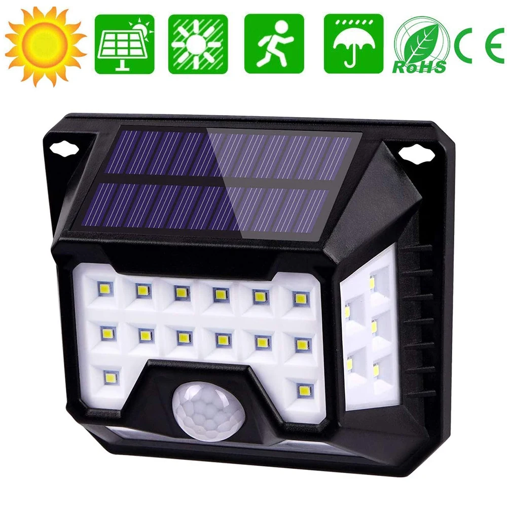 Уличная лампа с датчиком движения, беспроводная садовая лампа с солнечной панелью, степень защиты IP65
Уличная лампа с датчиком движения, беспроводная садовая лампа с солнечной панелью, степень защиты IP65