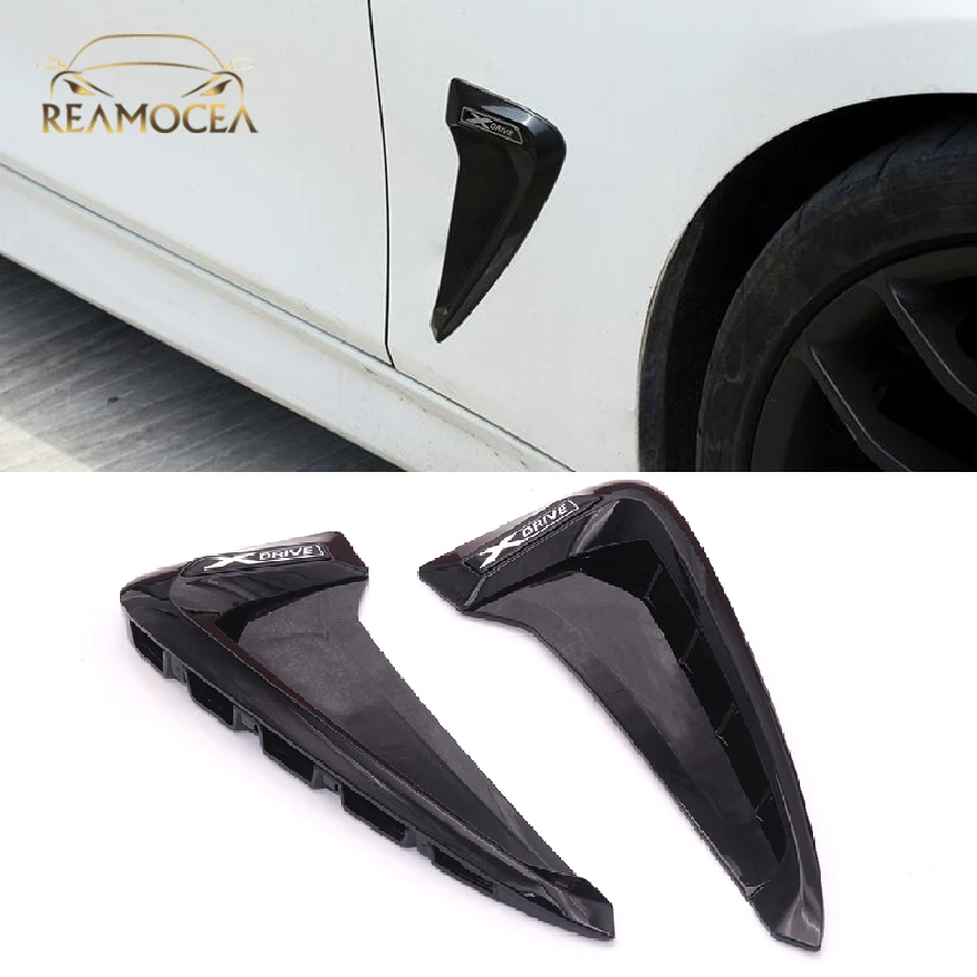 Reamocea 2x X-Drive Shark Gills Side Fender Cover XDrive Flow Air Vent Trim Sticker ABS Car Styling Fit For BMW X5 F15 2014-2018
Reamocea 2x X-Drive Shark Gills Side Fender Cover XDrive Flow Air Vent Trim Sticker ABS Car Styling Fit For BMW X5 F15 2014-2018