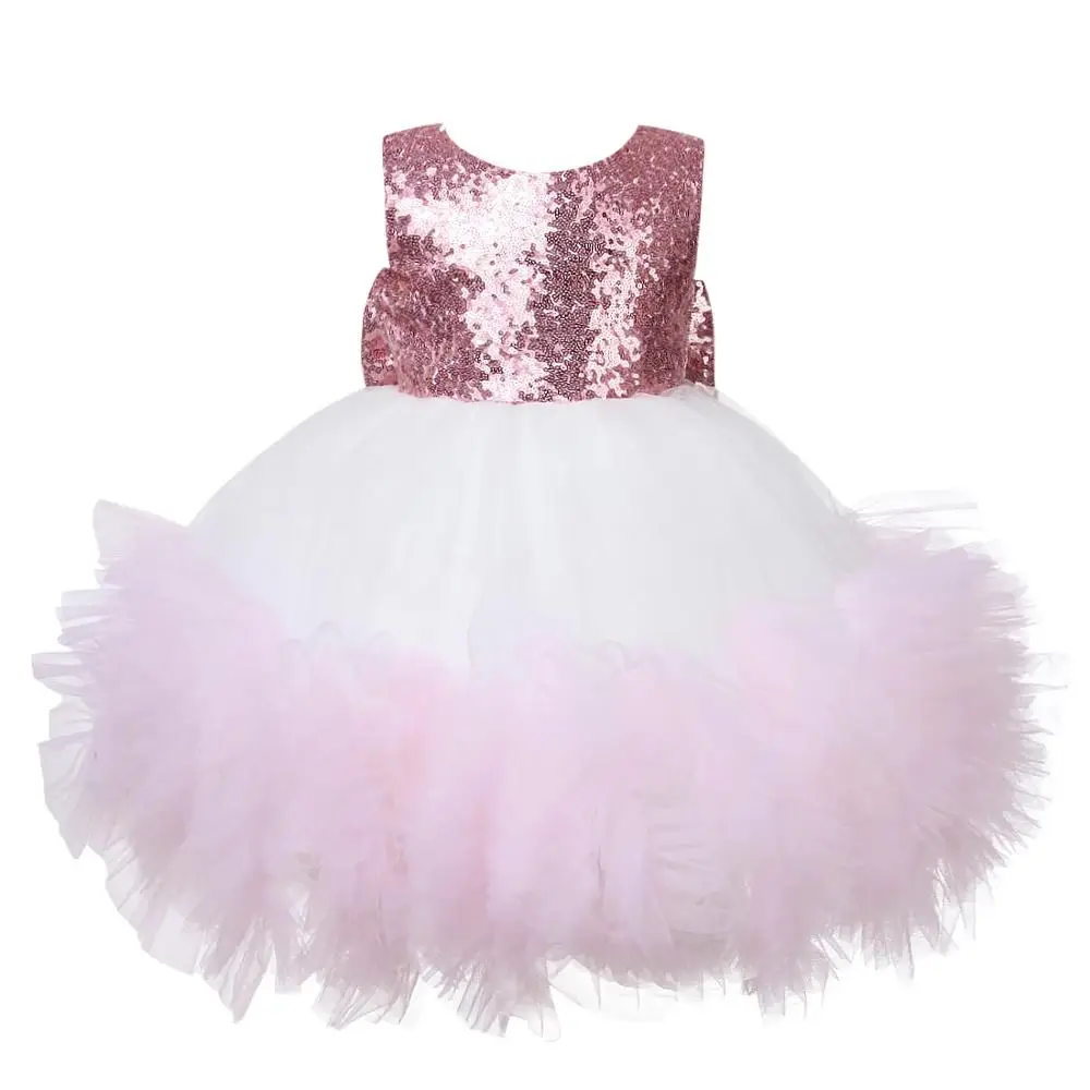Sequin Tulle Baby Girl Baptism Dress for 1st Year Birthday Pink Lace Kids Party Wedding Gown Baby Infant Christening Clothing
Sequin Tulle Baby Girl Baptism Dress for 1st Year Birthday Pink Lace Kids Party Wedding Gown Baby Infant Christening Clothing