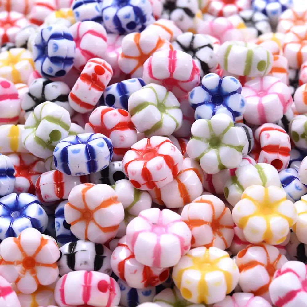 50Pcs/Lot Mixed Colors Acrylic Flower Beads Charms Bracelet Necklace For Jewelry Making DIY Handmade Earrings Accessories
50Pcs/Lot Mixed Colors Acrylic Flower Beads Charms Bracelet Necklace For Jewelry Making DIY Handmade Earrings Accessories