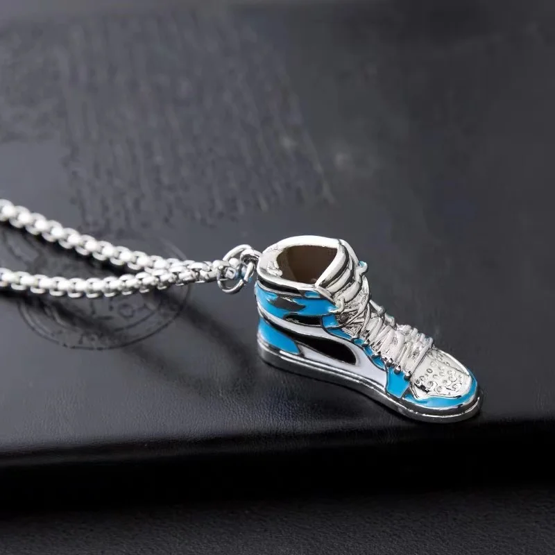 Hip-Hop Running Sneaker Pendant Necklace Cool Collar Fashion Male Street Style Rapper Necklace Christmas Gift For Friend Pendant
Hip-Hop Running Sneaker Pendant Necklace Cool Collar Fashion Male Street Style Rapper Necklace Christmas Gift For Friend Pendant