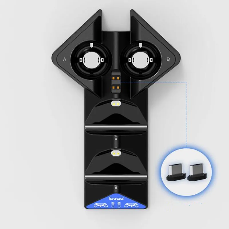 Triangle 4 in 1 Quad Charger Dock Charging Stand Station for Playstation PS4 Controller PS VR Controllers Move LED | Электроника