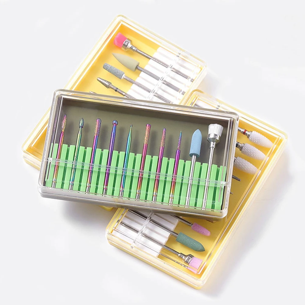 Tungsten Blue Rainbow Carbide Nail Drill Bit Electric Nail Mills Cutter for Manicure Machine Nail Files Accessories
Tungsten Blue Rainbow Carbide Nail Drill Bit Electric Nail Mills Cutter for Manicure Machine Nail Files Accessories