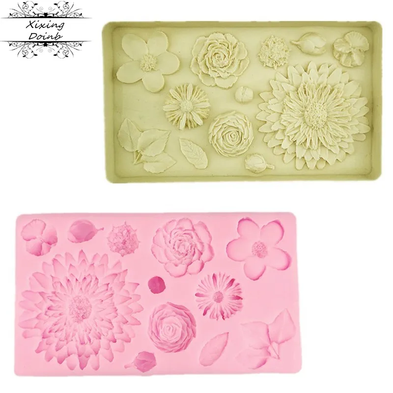 1Pcs Different flower shapes silicone mold wedding cake border decoration tool chocolate gum mold
1Pcs Different flower shapes silicone mold wedding cake border decoration tool chocolate gum mold