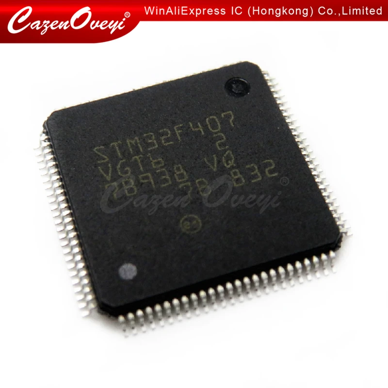 1pcs/lot STM32F407VGT6 32F407VGT6 STM32F407 TQFP-100 In Stock