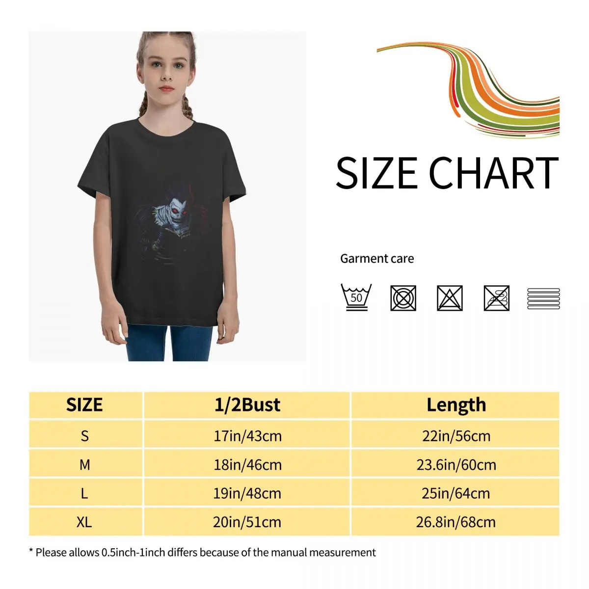 Anime Fans Yagami Light 4 Girls' tshirts durability Short sleeveRound neck T-shirt
Anime Fans Yagami Light 4 Girls' tshirts durability Short sleeveRound neck T-shirt