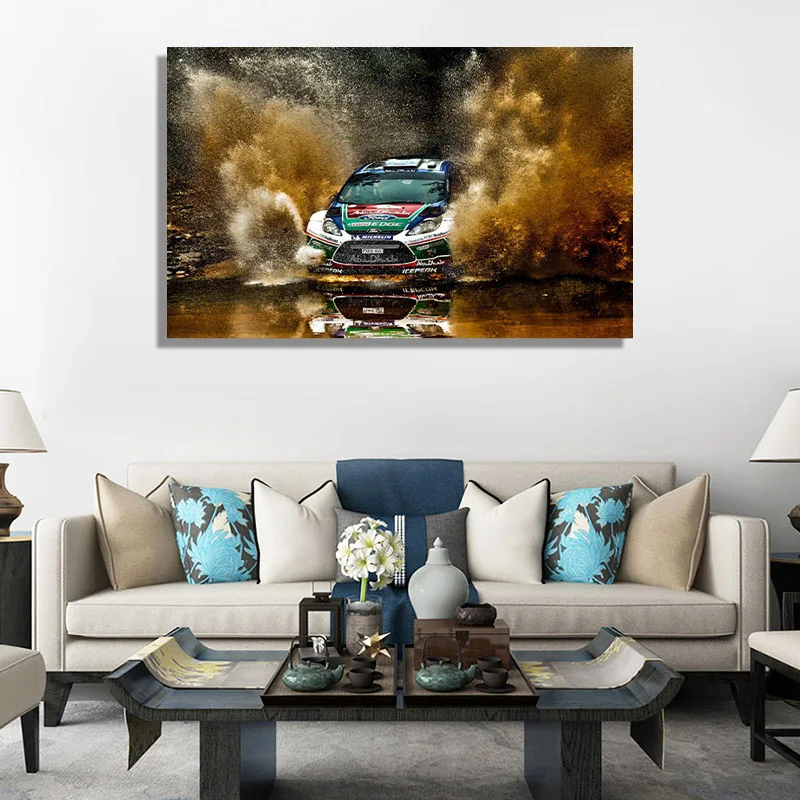Canvas painting Ford Fiesta ST RX43 RC rally car poster modern wall art picture print living room decoration
Canvas painting Ford Fiesta ST RX43 RC rally car poster modern wall art picture print living room decoration