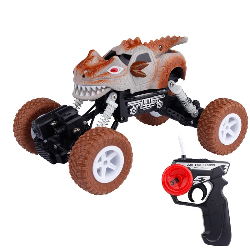 

Toys Dinosaur Remote Control Car for Boys Toys Age 3-6 Mini Dino RC Car Toys RC Monster Truck Ideal Gifts for Kids 1:43 Scale
