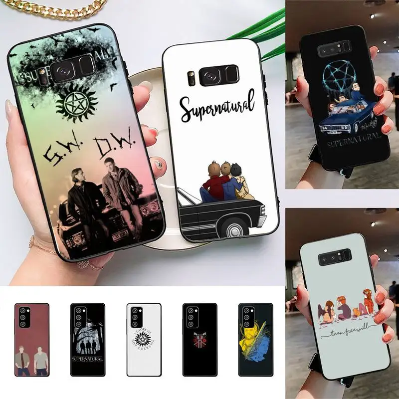 

Supernatural SPN Dean And Sam Phone Case For Samsung Galaxy Note 8 9 10 Pro Note20 ultra 10lite M30S Back Coque