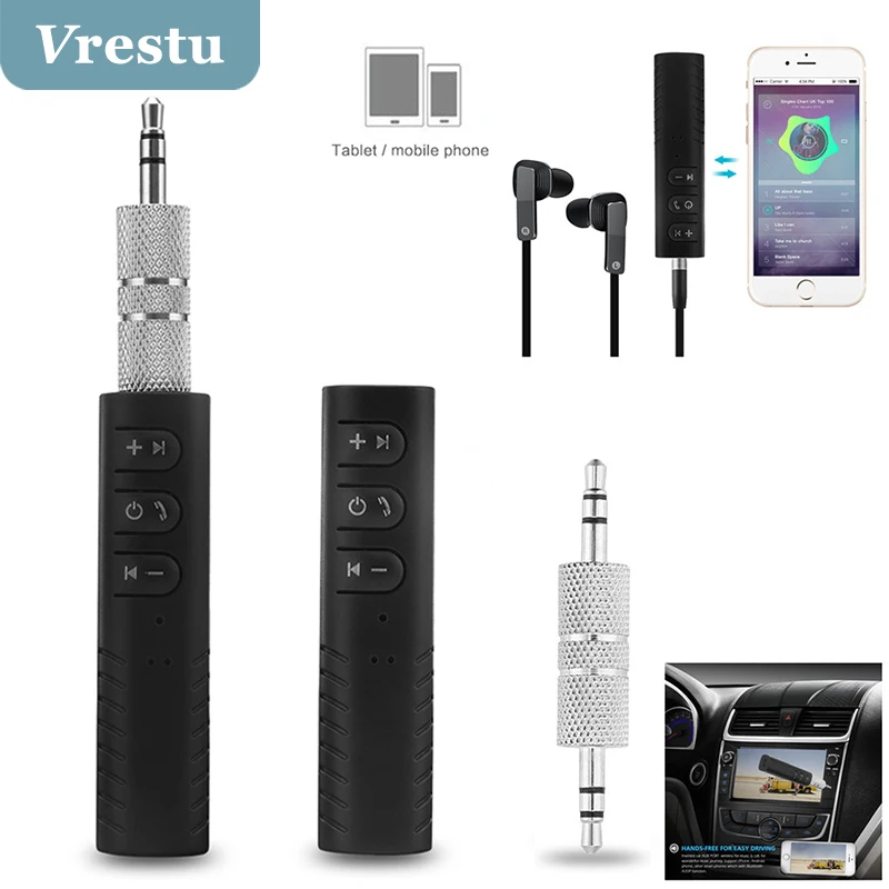 Wireless BT 5.0 Receiver 3.5mm Jack TF Card MP3 MP4 Player Earphone Wireless Adapter 3 5mm Aux 3D Bass Audio Music for Headphone 
Wireless BT 5.0 Receiver 3.5mm Jack TF Card MP3 MP4 Player Earphone Wireless Adapter 3 5mm Aux 3D Bass Audio Music for Headphone