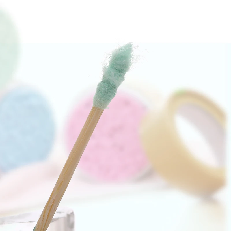 200pcs/Box Bamboo Cotton Swab Wood Sticks Soft Cotton Buds cleaning of ears Tampons Microbrush Cotonete pampons health beauty 
200pcs/Box Bamboo Cotton Swab Wood Sticks Soft Cotton Buds cleaning of ears Tampons Microbrush Cotonete pampons health beauty