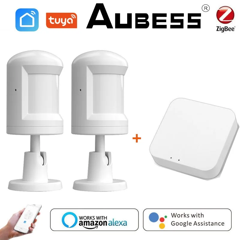 Aubess Zigbee умный датчик тела с подставкой для ног, датчик движения с Zigbee Hub, датчик движения человеческого тела, умный PIR-датчик
Aubess Zigbee умный датчик тела с подставкой для ног, датчик движения с Zigbee Hub, датчик движения человеческого тела, умный PIR-датчик