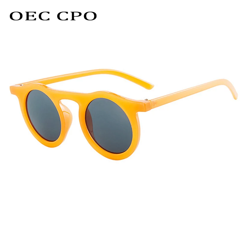 Классические круглые солнцезащитные очки OEC CPO для мужчин и женщин модные