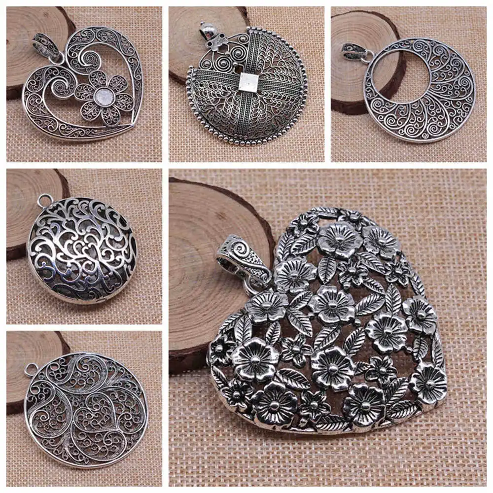 Charms For Jewelry Making Kit Pendant Diy Jewelry Accessories Big Round Flower Charms
Charms For Jewelry Making Kit Pendant Diy Jewelry Accessories Big Round Flower Charms