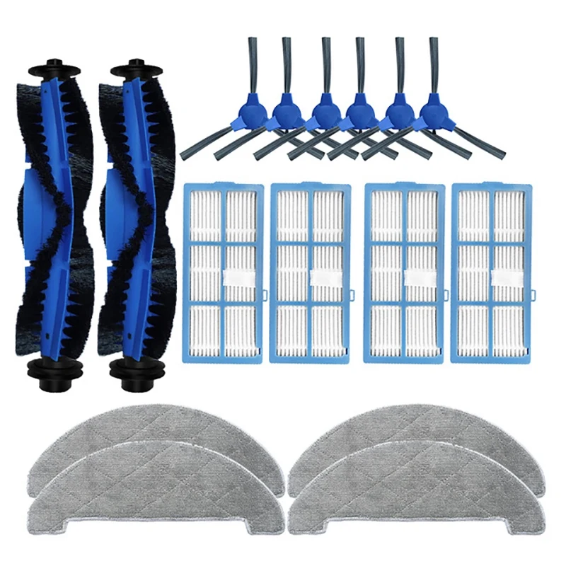 Replacement for Proscenic 850T Robotic Vacuum Cleaner Parts Side Brush Mop Cloth Hepa Filter Rags Main Brush Roll
Replacement for Proscenic 850T Robotic Vacuum Cleaner Parts Side Brush Mop Cloth Hepa Filter Rags Main Brush Roll